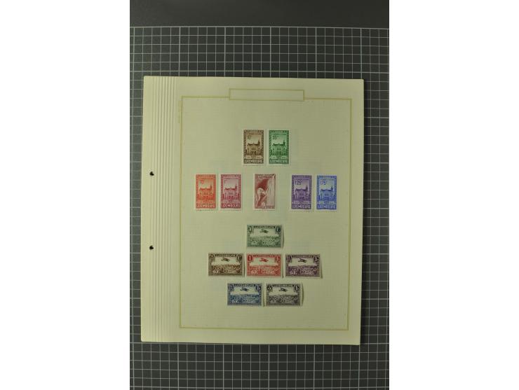 1852/1964, ungebrauchte/postfrische und gestempelte Sammlung mit vielen besseren Werten, dabei u.a. Mi.-Nr. 1 (23) und 2 über