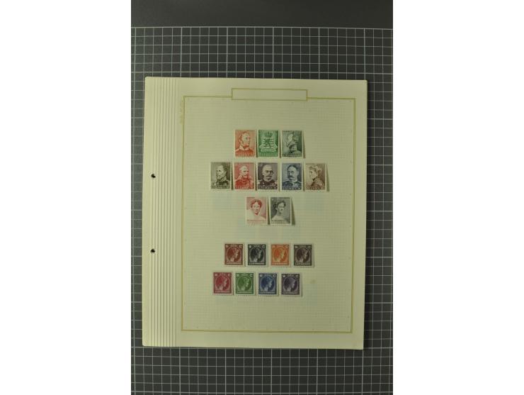 1852/1964, ungebrauchte/postfrische und gestempelte Sammlung mit vielen besseren Werten, dabei u.a. Mi.-Nr. 1 (23) und 2 über