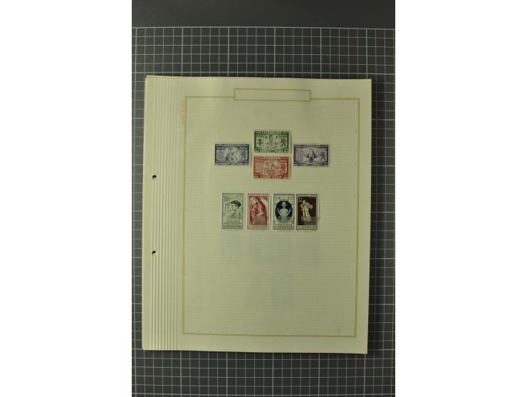 1852/1964, ungebrauchte/postfrische und gestempelte Sammlung mit vielen besseren Werten, dabei u.a. Mi.-Nr. 1 (23) und 2 über