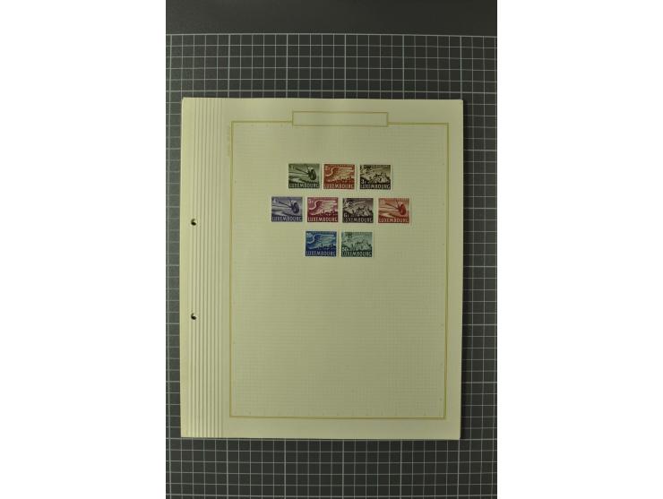 1852/1964, ungebrauchte/postfrische und gestempelte Sammlung mit vielen besseren Werten, dabei u.a. Mi.-Nr. 1 (23) und 2 über