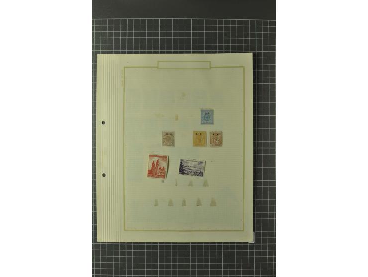 1852/1964, ungebrauchte/postfrische und gestempelte Sammlung mit vielen besseren Werten, dabei u.a. Mi.-Nr. 1 (23) und 2 über