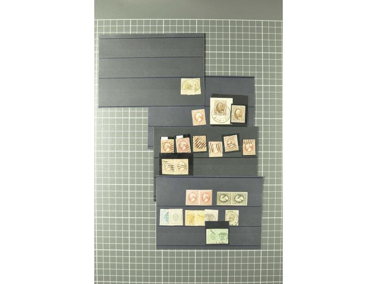 1852/1964, ungebrauchte/postfrische und gestempelte Sammlung mit vielen besseren Werten, dabei u.a. Mi.-Nr. 1 (23) und 2 über