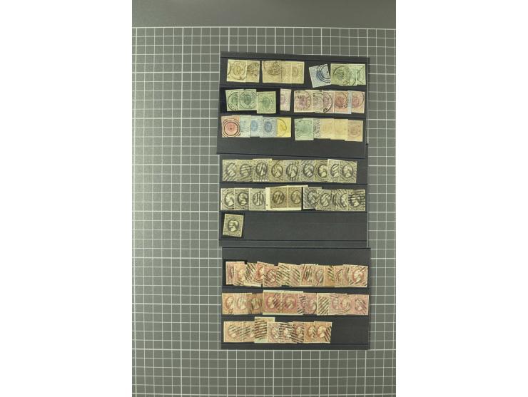 1852/1964, ungebrauchte/postfrische und gestempelte Sammlung mit vielen besseren Werten, dabei u.a. Mi.-Nr. 1 (23) und 2 über