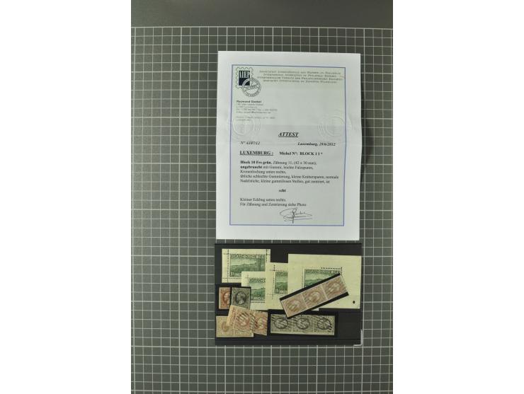 1852/1964, ungebrauchte/postfrische und gestempelte Sammlung mit vielen besseren Werten, dabei u.a. Mi.-Nr. 1 (23) und 2 über