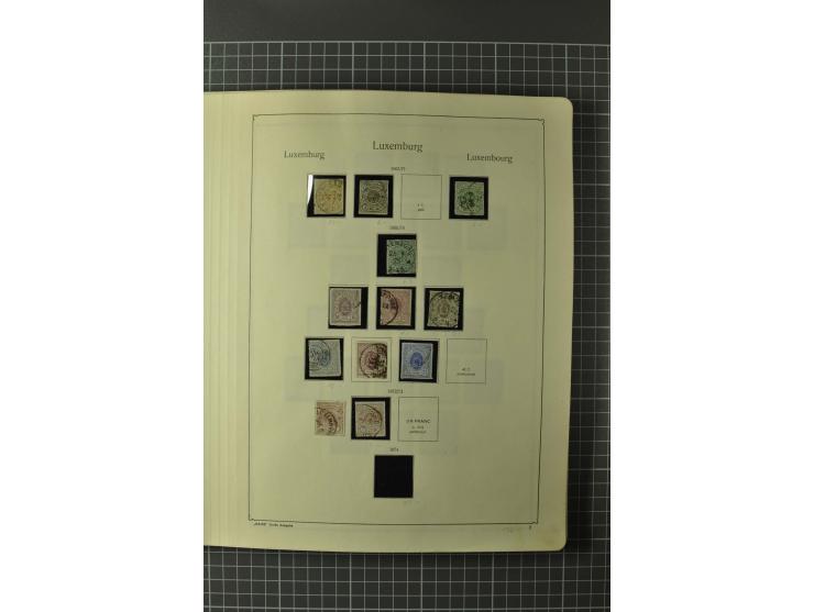 1852/1964, ungebrauchte/postfrische und gestempelte Sammlung mit vielen besseren Werten, dabei u.a. Mi.-Nr. 1 (23) und 2 über