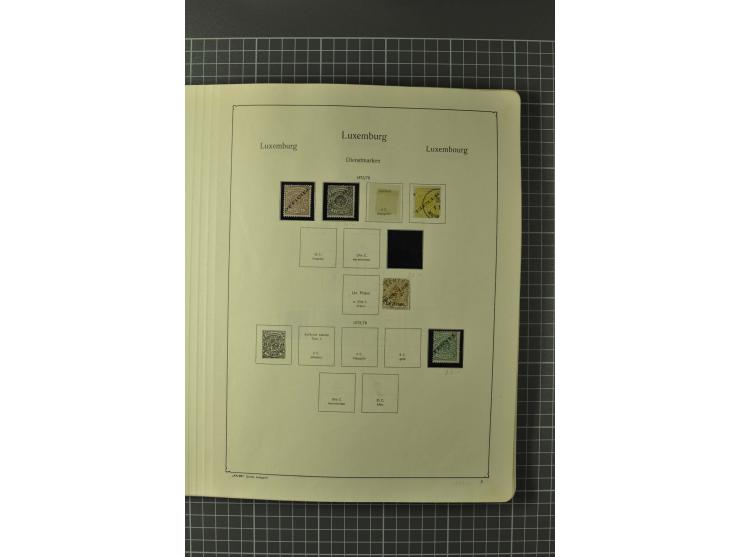1852/1964, ungebrauchte/postfrische und gestempelte Sammlung mit vielen besseren Werten, dabei u.a. Mi.-Nr. 1 (23) und 2 über
