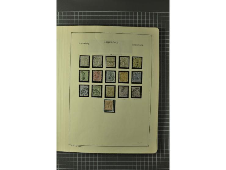 1852/1964, ungebrauchte/postfrische und gestempelte Sammlung mit vielen besseren Werten, dabei u.a. Mi.-Nr. 1 (23) und 2 über