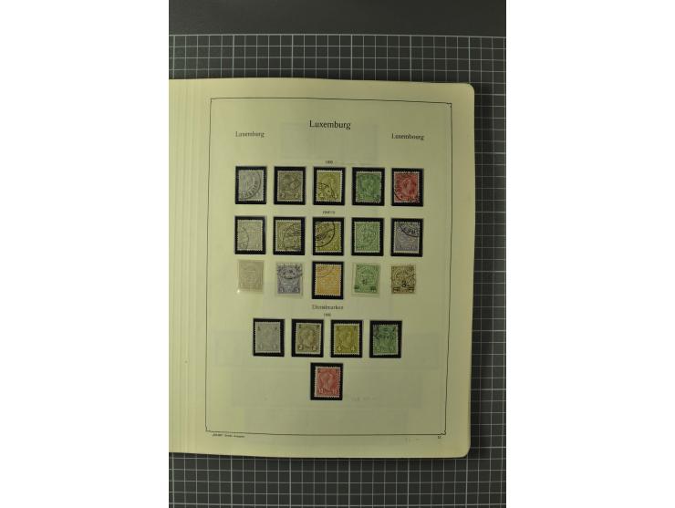 1852/1964, ungebrauchte/postfrische und gestempelte Sammlung mit vielen besseren Werten, dabei u.a. Mi.-Nr. 1 (23) und 2 über