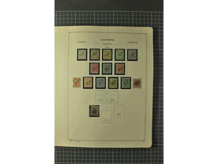 1852/1964, ungebrauchte/postfrische und gestempelte Sammlung mit vielen besseren Werten, dabei u.a. Mi.-Nr. 1 (23) und 2 über