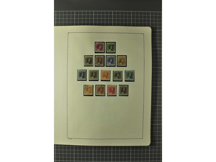 1852/1964, ungebrauchte/postfrische und gestempelte Sammlung mit vielen besseren Werten, dabei u.a. Mi.-Nr. 1 (23) und 2 über