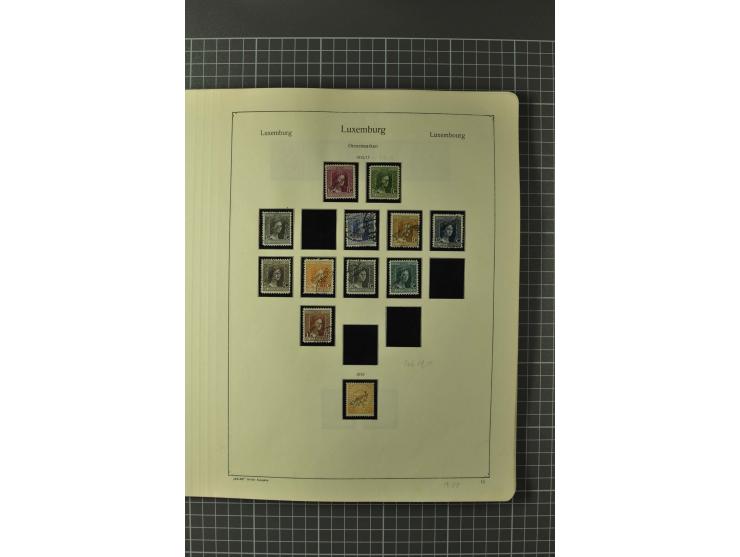 1852/1964, ungebrauchte/postfrische und gestempelte Sammlung mit vielen besseren Werten, dabei u.a. Mi.-Nr. 1 (23) und 2 über