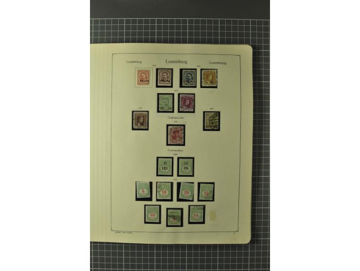 1852/1964, ungebrauchte/postfrische und gestempelte Sammlung mit vielen besseren Werten, dabei u.a. Mi.-Nr. 1 (23) und 2 über