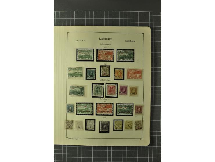 1852/1964, ungebrauchte/postfrische und gestempelte Sammlung mit vielen besseren Werten, dabei u.a. Mi.-Nr. 1 (23) und 2 über