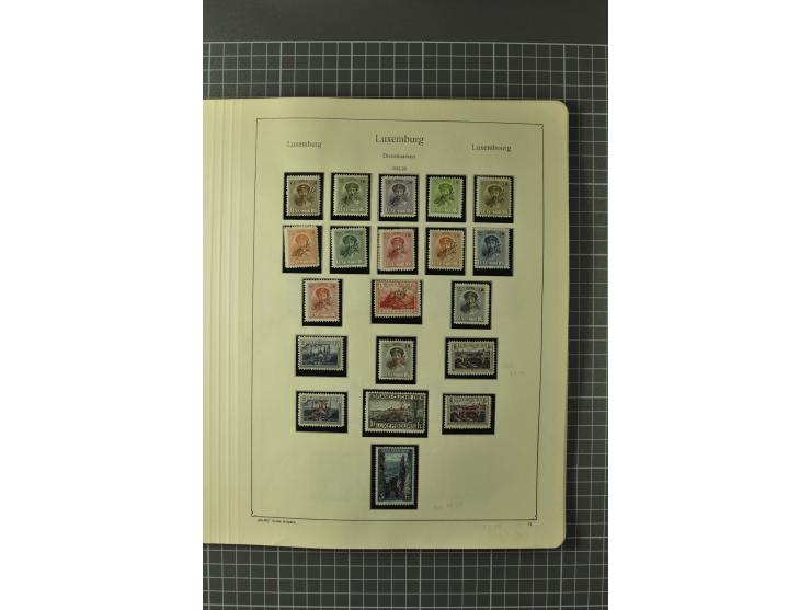 1852/1964, ungebrauchte/postfrische und gestempelte Sammlung mit vielen besseren Werten, dabei u.a. Mi.-Nr. 1 (23) und 2 über