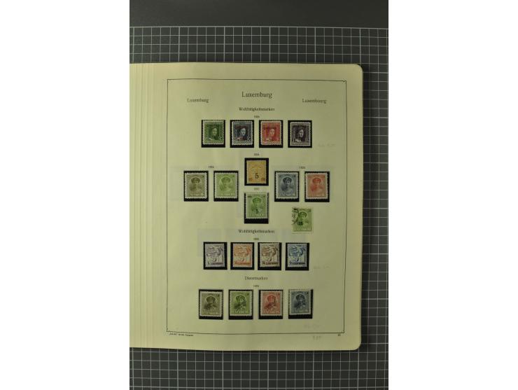 1852/1964, ungebrauchte/postfrische und gestempelte Sammlung mit vielen besseren Werten, dabei u.a. Mi.-Nr. 1 (23) und 2 über