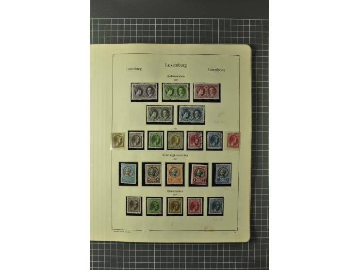 1852/1964, ungebrauchte/postfrische und gestempelte Sammlung mit vielen besseren Werten, dabei u.a. Mi.-Nr. 1 (23) und 2 über