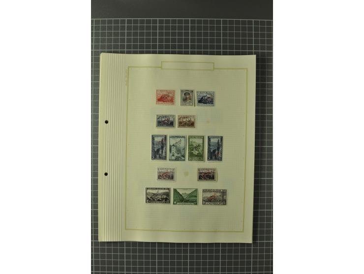 1852/1964, ungebrauchte/postfrische und gestempelte Sammlung mit vielen besseren Werten, dabei u.a. Mi.-Nr. 1 (23) und 2 über