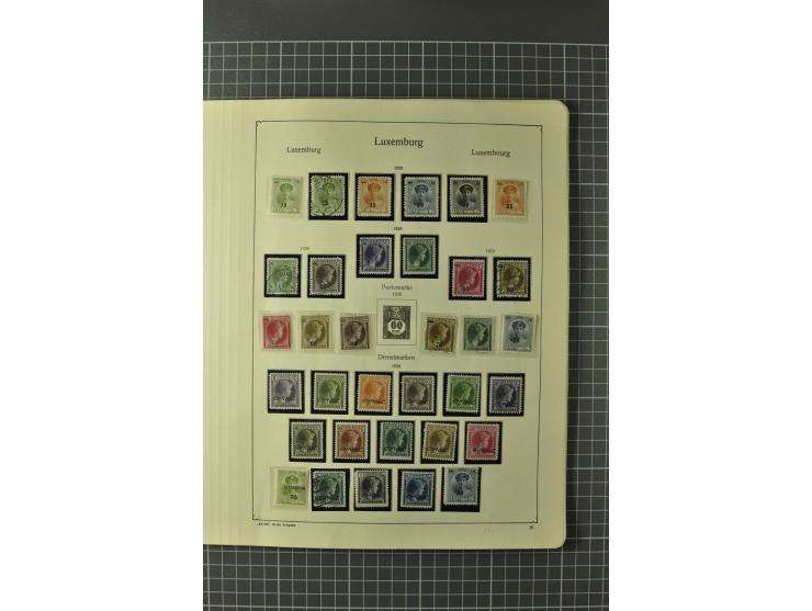 1852/1964, ungebrauchte/postfrische und gestempelte Sammlung mit vielen besseren Werten, dabei u.a. Mi.-Nr. 1 (23) und 2 über