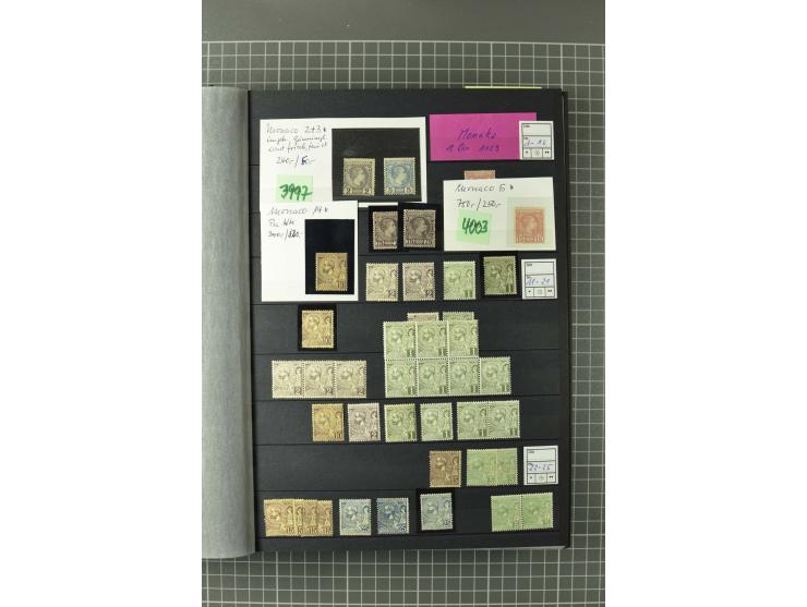 1885/2002, postfrische, ungebrauchte und gestempelte Sammlung (teils in beiden Erhaltungen gesammelt) mit u.a. Mi.-Nr. 27-33,