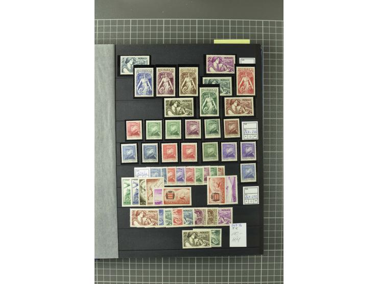 1885/2002, postfrische, ungebrauchte und gestempelte Sammlung (teils in beiden Erhaltungen gesammelt) mit u.a. Mi.-Nr. 27-33,