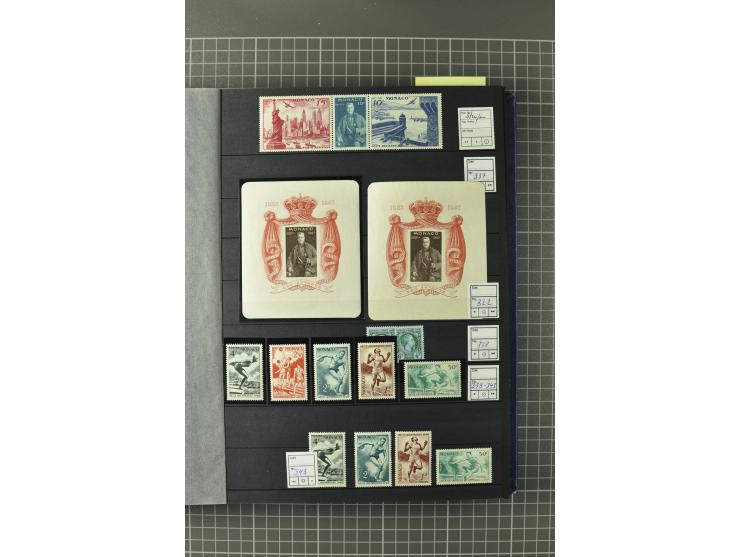 1885/2002, postfrische, ungebrauchte und gestempelte Sammlung (teils in beiden Erhaltungen gesammelt) mit u.a. Mi.-Nr. 27-33,