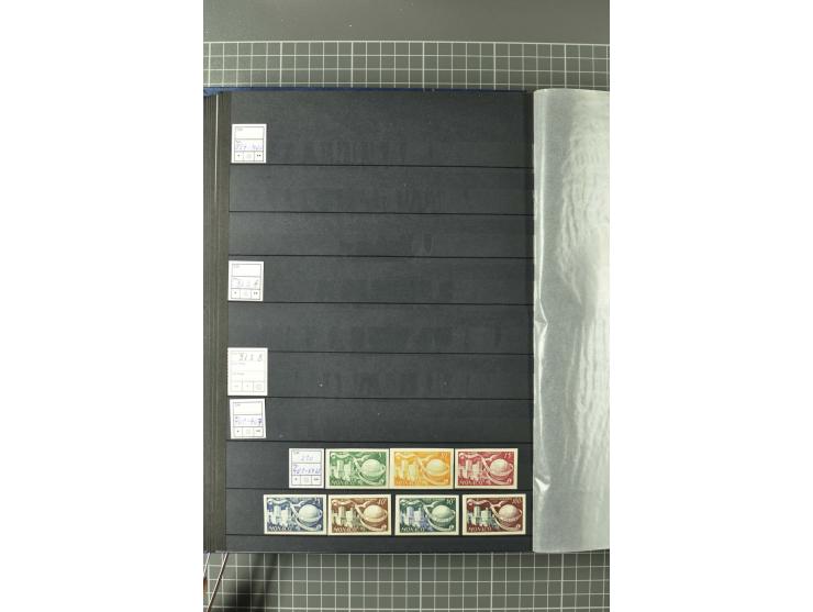 1885/2002, postfrische, ungebrauchte und gestempelte Sammlung (teils in beiden Erhaltungen gesammelt) mit u.a. Mi.-Nr. 27-33,