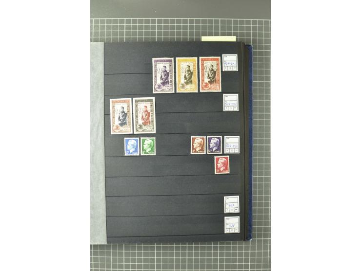 1885/2002, postfrische, ungebrauchte und gestempelte Sammlung (teils in beiden Erhaltungen gesammelt) mit u.a. Mi.-Nr. 27-33,