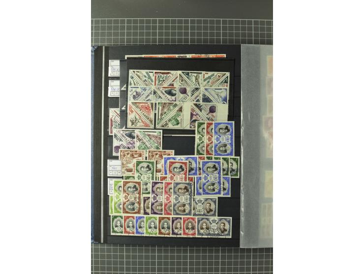 1885/2002, postfrische, ungebrauchte und gestempelte Sammlung (teils in beiden Erhaltungen gesammelt) mit u.a. Mi.-Nr. 27-33,