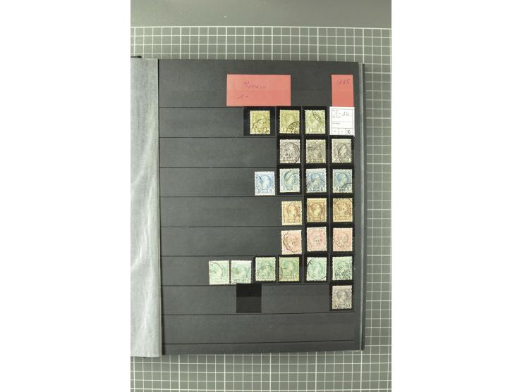 1885/2002, postfrische, ungebrauchte und gestempelte Sammlung (teils in beiden Erhaltungen gesammelt) mit u.a. Mi.-Nr. 27-33,
