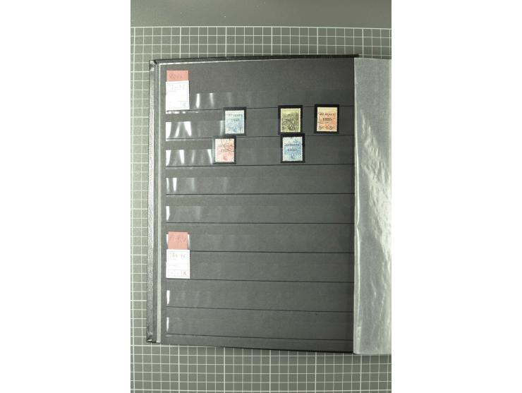 1885/2002, postfrische, ungebrauchte und gestempelte Sammlung (teils in beiden Erhaltungen gesammelt) mit u.a. Mi.-Nr. 27-33,