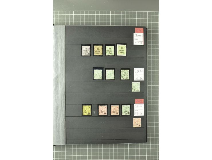 1885/2002, postfrische, ungebrauchte und gestempelte Sammlung (teils in beiden Erhaltungen gesammelt) mit u.a. Mi.-Nr. 27-33,