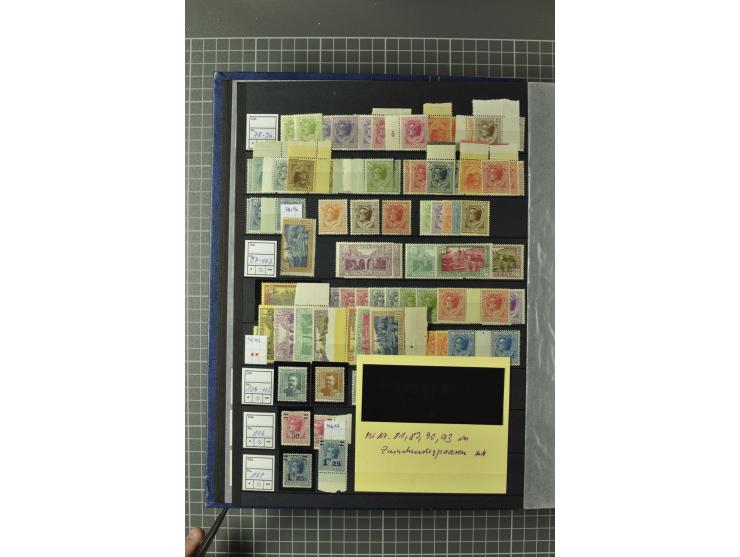 1885/2002, postfrische, ungebrauchte und gestempelte Sammlung (teils in beiden Erhaltungen gesammelt) mit u.a. Mi.-Nr. 27-33,