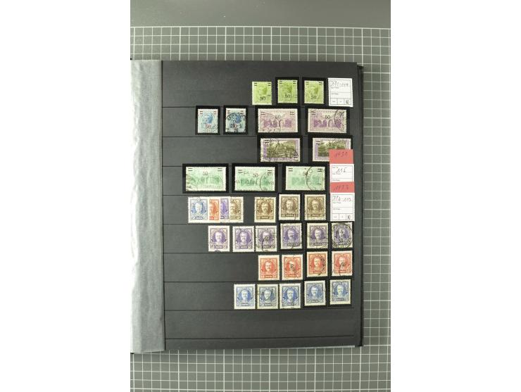 1885/2002, postfrische, ungebrauchte und gestempelte Sammlung (teils in beiden Erhaltungen gesammelt) mit u.a. Mi.-Nr. 27-33,