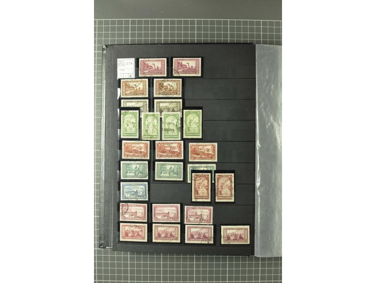 1885/2002, postfrische, ungebrauchte und gestempelte Sammlung (teils in beiden Erhaltungen gesammelt) mit u.a. Mi.-Nr. 27-33,