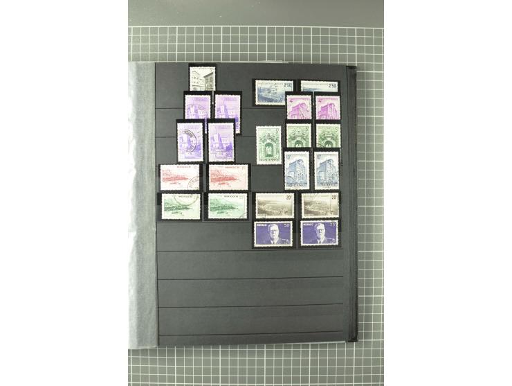 1885/2002, postfrische, ungebrauchte und gestempelte Sammlung (teils in beiden Erhaltungen gesammelt) mit u.a. Mi.-Nr. 27-33,