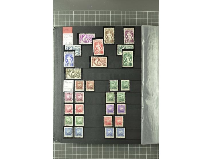 1885/2002, postfrische, ungebrauchte und gestempelte Sammlung (teils in beiden Erhaltungen gesammelt) mit u.a. Mi.-Nr. 27-33,