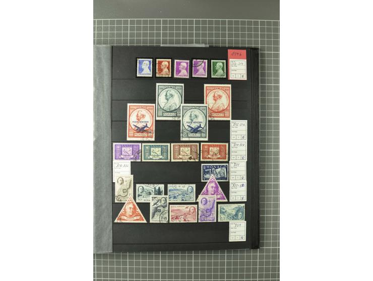 1885/2002, postfrische, ungebrauchte und gestempelte Sammlung (teils in beiden Erhaltungen gesammelt) mit u.a. Mi.-Nr. 27-33,