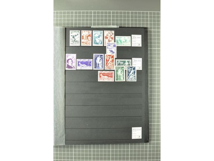 1885/2002, postfrische, ungebrauchte und gestempelte Sammlung (teils in beiden Erhaltungen gesammelt) mit u.a. Mi.-Nr. 27-33,