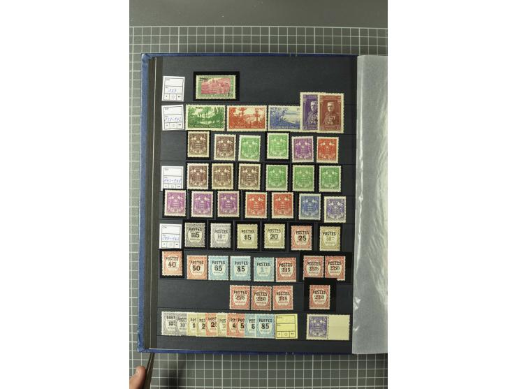 1885/2002, postfrische, ungebrauchte und gestempelte Sammlung (teils in beiden Erhaltungen gesammelt) mit u.a. Mi.-Nr. 27-33,