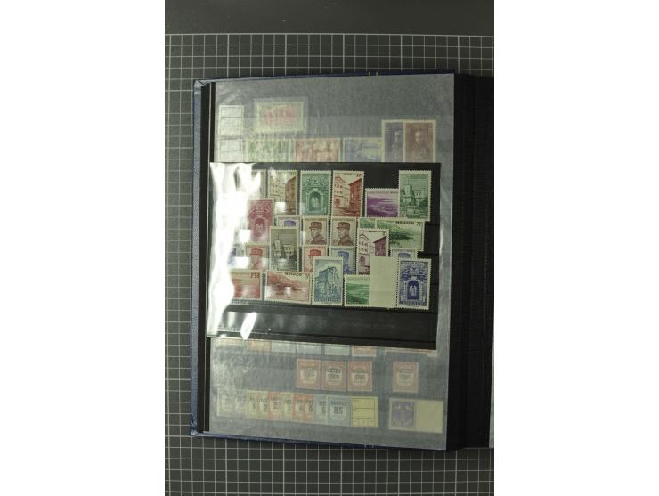 1885/2002, postfrische, ungebrauchte und gestempelte Sammlung (teils in beiden Erhaltungen gesammelt) mit u.a. Mi.-Nr. 27-33,