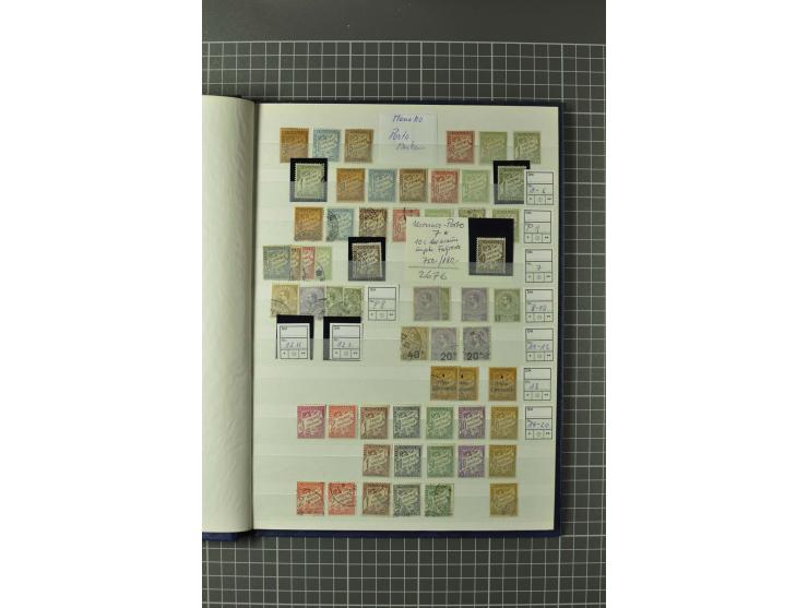 1885/2002, postfrische, ungebrauchte und gestempelte Sammlung (teils in beiden Erhaltungen gesammelt) mit u.a. Mi.-Nr. 27-33,