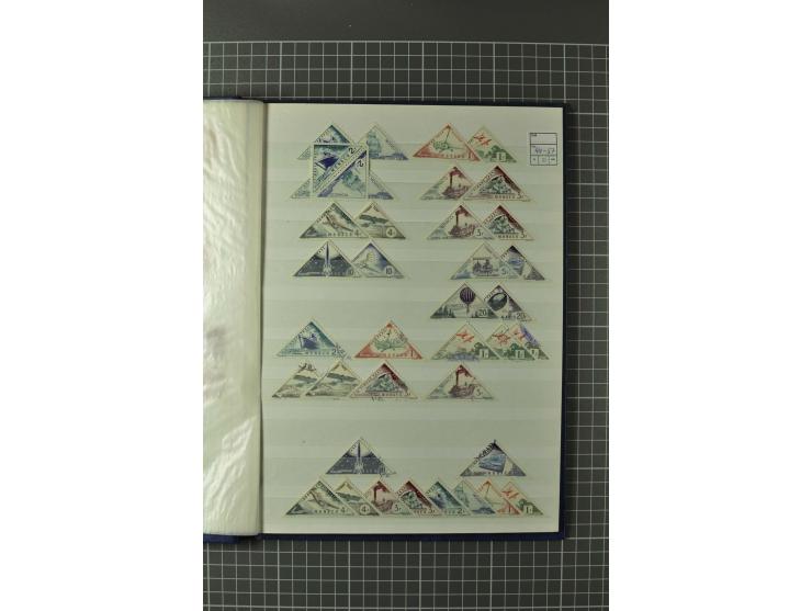 1885/2002, postfrische, ungebrauchte und gestempelte Sammlung (teils in beiden Erhaltungen gesammelt) mit u.a. Mi.-Nr. 27-33,