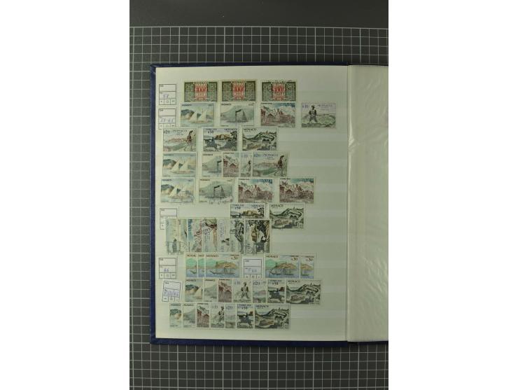 1885/2002, postfrische, ungebrauchte und gestempelte Sammlung (teils in beiden Erhaltungen gesammelt) mit u.a. Mi.-Nr. 27-33,