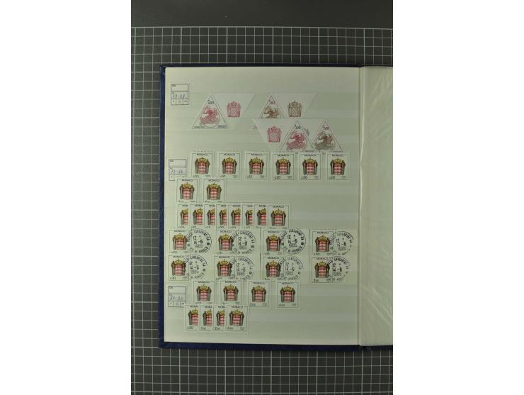 1885/2002, postfrische, ungebrauchte und gestempelte Sammlung (teils in beiden Erhaltungen gesammelt) mit u.a. Mi.-Nr. 27-33,