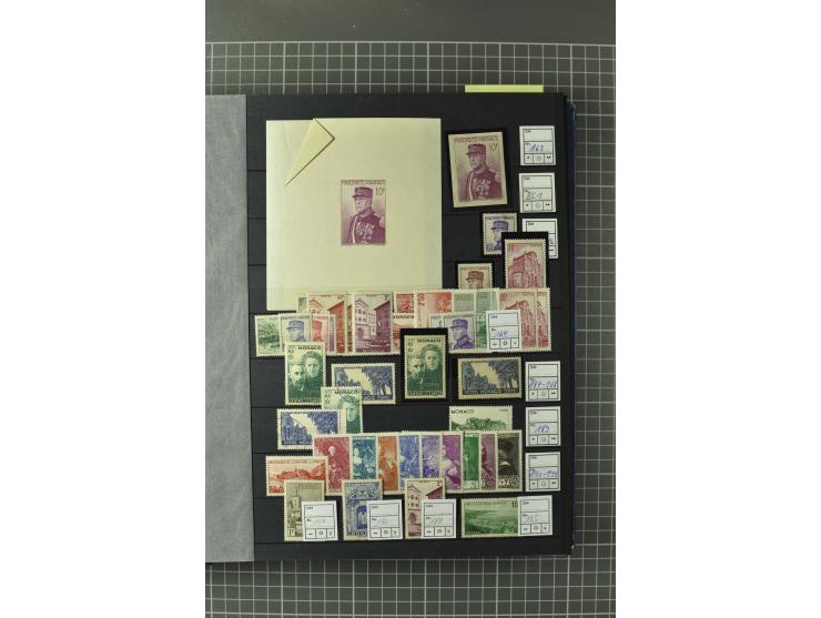 1885/2002, postfrische, ungebrauchte und gestempelte Sammlung (teils in beiden Erhaltungen gesammelt) mit u.a. Mi.-Nr. 27-33,