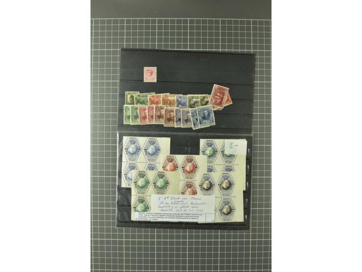 1885/2002, postfrische, ungebrauchte und gestempelte Sammlung (teils in beiden Erhaltungen gesammelt) mit u.a. Mi.-Nr. 27-33,