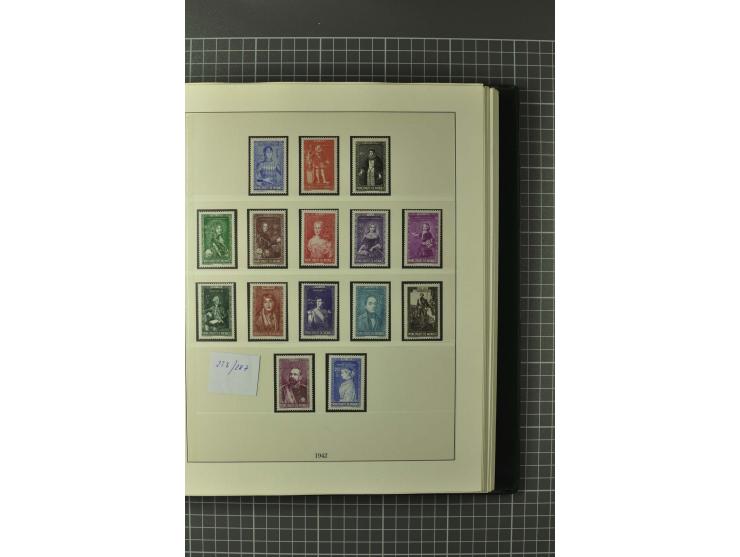1885/2002, postfrische, ungebrauchte und gestempelte Sammlung (teils in beiden Erhaltungen gesammelt) mit u.a. Mi.-Nr. 27-33,