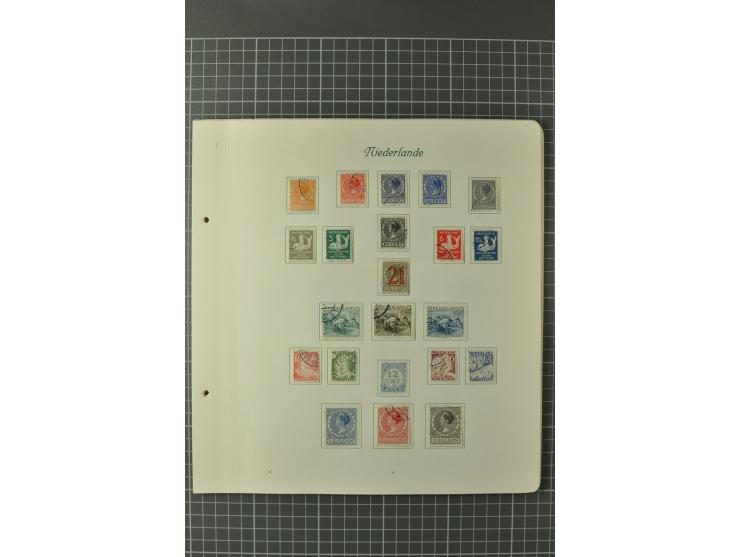 1852/1970, postfrische, ungebrauchte und gestempelte Sammlung mit u.a. Mi.-Nr. 66, 81-92, 99-100, 123-33, 580-81, Dienst, Por