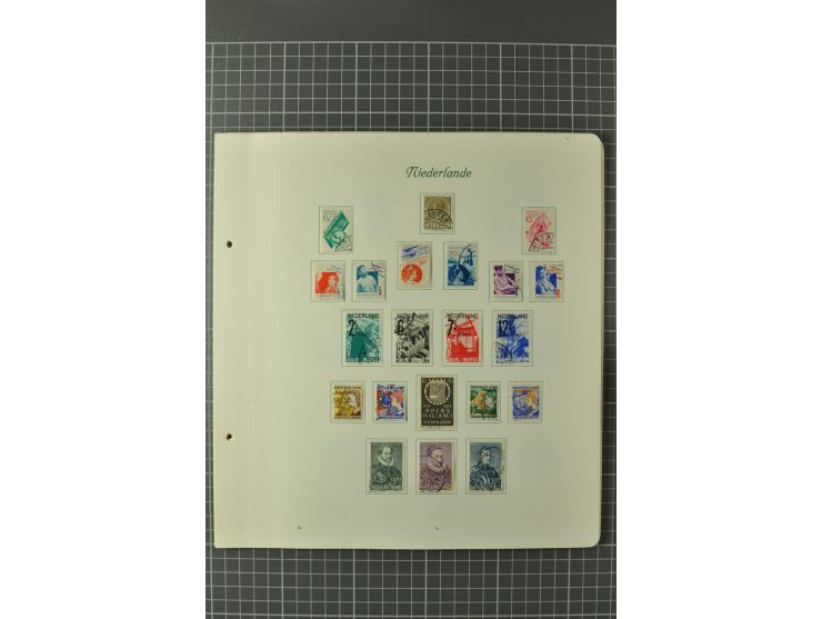 1852/1970, postfrische, ungebrauchte und gestempelte Sammlung mit u.a. Mi.-Nr. 66, 81-92, 99-100, 123-33, 580-81, Dienst, Por