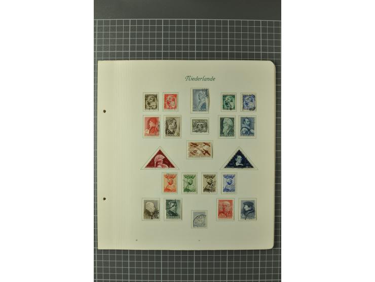 1852/1970, postfrische, ungebrauchte und gestempelte Sammlung mit u.a. Mi.-Nr. 66, 81-92, 99-100, 123-33, 580-81, Dienst, Por